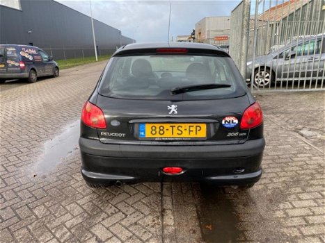 Peugeot 206 - 1.4 HDI Zwart OneLine - 1