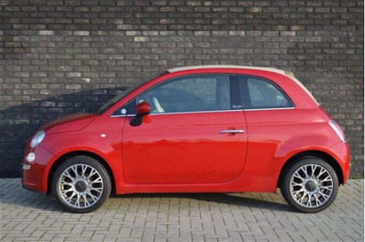 Fiat 500 C - 1.4 Lounge CABRIO / AIRCO / LMV / PARKEERSENSOREN - 1