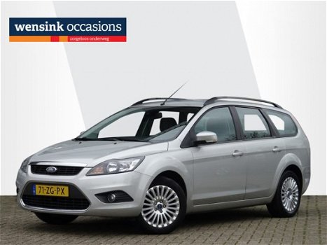 Ford Focus Wagon - 1.6 Titanium 100pk Navigatie, Bluetooth, Climate control, Parkeersensoren, Cruise - 1