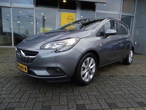 Opel Corsa - Favourite 1.4 90 pk - 5drs - navi - airco - lichtmetaal - parkeersensoren - zuinig en c - 1