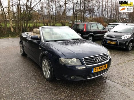 Audi A4 Cabriolet - 2.4 V6 Exclusive Aut, Leer, Airco, Xenon, zeer mooi - 1