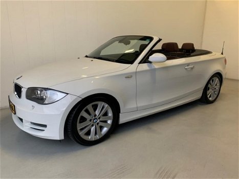 BMW 1-serie Cabrio - 120d Leer Navi Xenon - 1