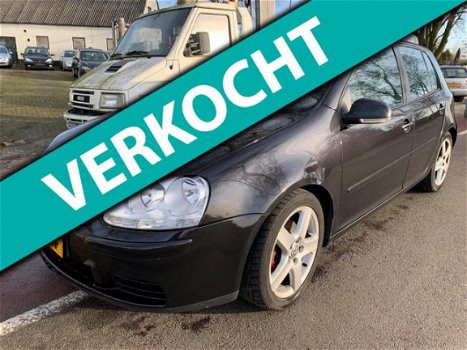 Volkswagen Golf - 2.0 FSI Sportline Automaat Navi Schuifdak airco (START NIET) - 1