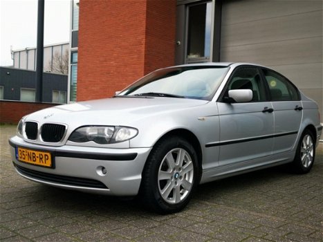 BMW 3-serie - 316i Black & Silver Airco (rijd schakel perfect) - 1