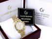 Claude Valentini 18K Goldplated Heren Chrono Horloge - 1 - Thumbnail