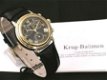 Krug Baumen 18K Goldpl. Millenium Chrono Dames Horloge - 1 - Thumbnail