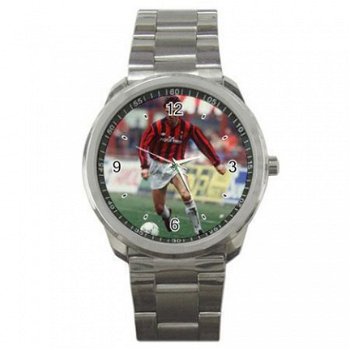 Marco van Basten/AC Milaan Stainless Steel Horloge - 1