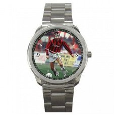 Marco van Basten/AC Milaan Stainless Steel Horloge