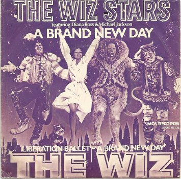 The Wiz Stars Featuring Diana Ross & Michael Jackson ‎: A Brand New Day (1978) - 0