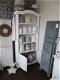 Wit brocante hoge etagere - 3 - Thumbnail