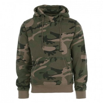 Hoodie - Hooded sweater Camouflage , zwart - 2