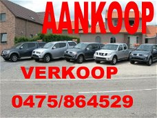 Aankoop Mitsubishi L200 en andere 4x4