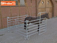 Fences voor round pen, paddocks, paardenboxen, stapmolens