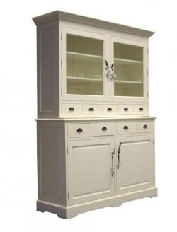 Winkelkast Arnhem wit - wit 150 x 50/40 x 210cm - nr. 1