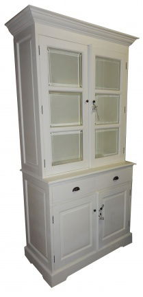 Winkelkast Rancang wit - wit 100 x 50/40 x 210cm - nr. 1