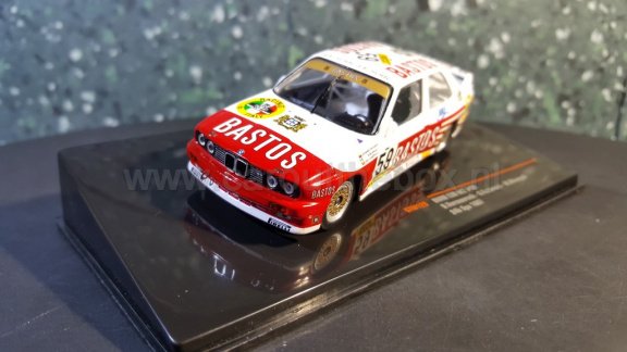 BMW E30 M3 #59 BASTOS 24h Spa 1987 1:43 Ixo - 2