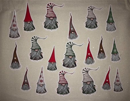 Die Cuts - Gnomes kerst - 1