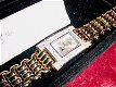 14K Goldplated Elizabeth Taylor White Diamonds Horloge (1) - 1 - Thumbnail