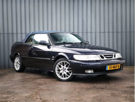 Saab 9-3 Cabrio - 2.0t S, Airco, Leer, Keurige Auto - 1