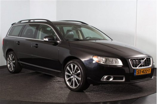 Volvo V70 - 3.0 286PK T6 AWD Summum Automaat | leer | bi-xenon | adapt. cruise | stoelverwarming | N - 1