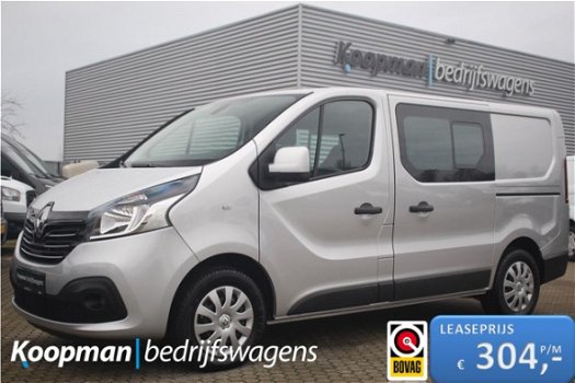 Renault Trafic - 1.6dCi 145pk T29 L1H1 Comfort | Nieuw | Cruise | Navi | PDC+camera | 3Zits | Lease - 1