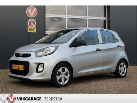 Kia Picanto - 1.0 CVVT EconomyLine (66pk) 5-drs/ Bumpers in kleur/ Deelbare achterbank/ Stuurbekr./ - 1