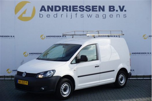 Volkswagen Caddy - 1.6 TDI, *79.000KM* Airco, Schuifdeur, Imperiaal - 1