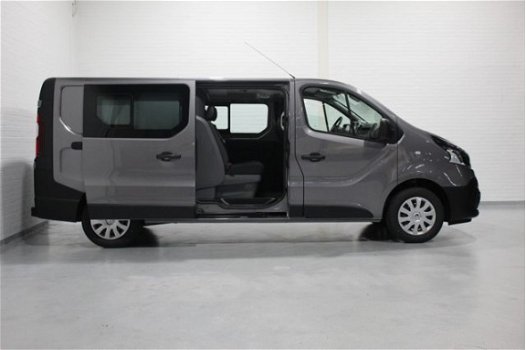 Renault Trafic - 1.6 DCI 125 pk Dubbel Cabine Navi, Airco, Cruise Control, PDC, Schuifdeur rechts, D - 1