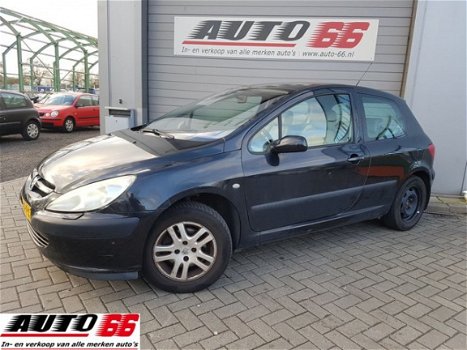 Peugeot 307 - 1.6-16V Gentry Cruise Control Leder Airco (Inruil Mogelijk) (bj 2002) - 1