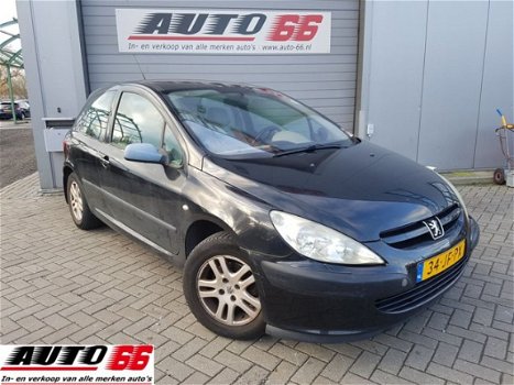 Peugeot 307 - 1.6-16V Gentry Cruise Control Leder Airco (Inruil Mogelijk) (bj 2002) - 1