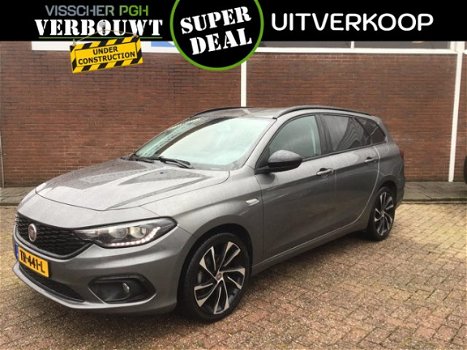 Fiat Tipo Stationwagon - S-DESIGN 1.4 T-JET 120PK | NAVIGATIE | LEER - 1