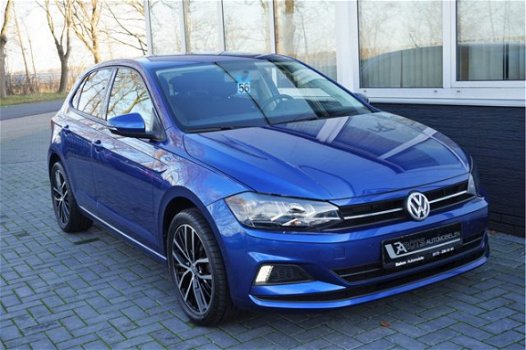 Volkswagen Polo - 1.0 TSI 2018 Navi|PDC|LED|APP-Connect Blauw Metallic - 1