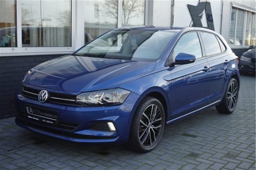 Volkswagen Polo - 1.0 TSI 2018 Navi|PDC|LED|APP-Connect Blauw Metallic - 1