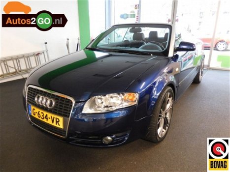 Audi A4 Cabriolet - 1.8 Turbo Pro Line airco leder - 1