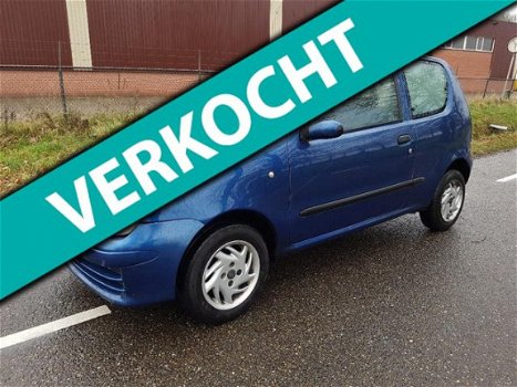 Fiat Seicento - 1.1 SX MET VOL JAAR A.P.K - 1