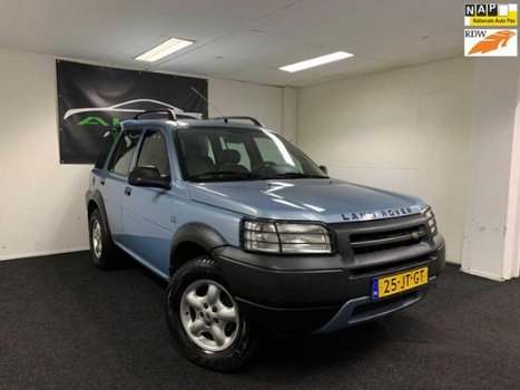 Land Rover Freelander Station Wagon - 2.0 Td4 S 2002 BLAUW AIRCO - AUTOMAAT - LEDER - NAP - 1