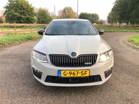 Skoda Octavia - 2.0 TSI RS Unieke Orginele Nano Grey Automaat Key Les Go Voll Optie's Mooiste Van NL - 1