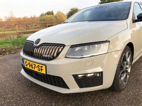 Skoda Octavia - 2.0 TSI RS Unieke Orginele Nano Grey Automaat Key Les Go Voll Optie's Mooiste Van NL - 1