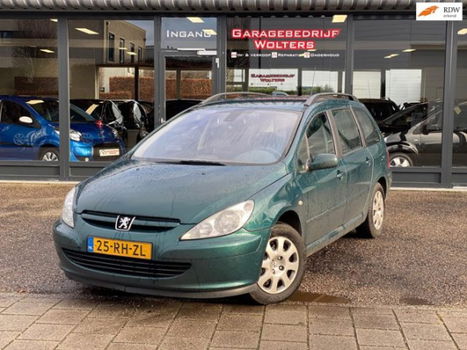 Peugeot 307 Break - 1.6 HDi XS AIRCO TREKHAAK CRUISECONTROLE LMV METAAL KLEUR - 1