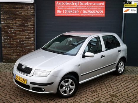 Skoda Fabia - 1.4 55KW AUT 2005 AUTOMAAT/AIRCO/140DKM NAP - 1