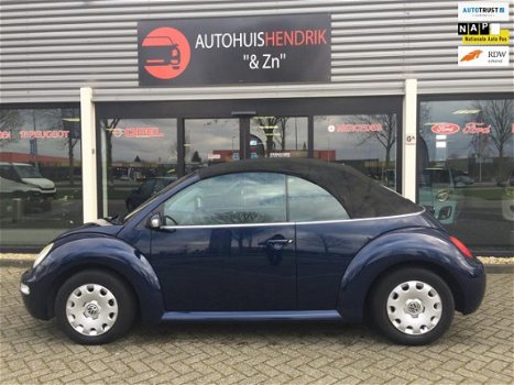 Volkswagen New Beetle Cabriolet - 1.6 vele optie, s, airco.cv, cd, stoel verw, cd speler, cr control - 1