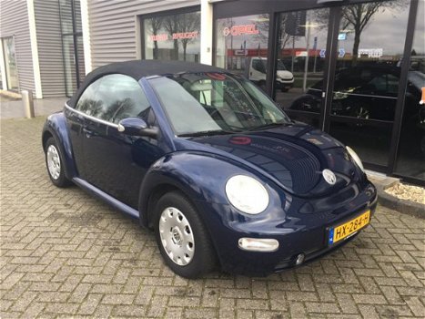 Volkswagen New Beetle Cabriolet - 1.6 vele optie, s, airco.cv, cd, stoel verw, cd speler, cr control - 1