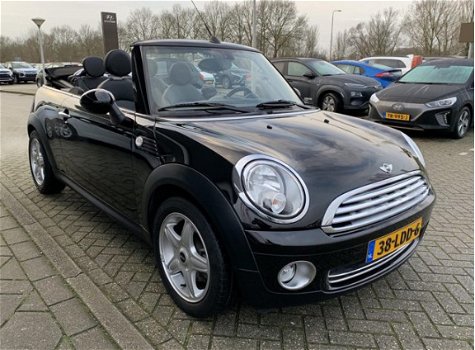 Mini Mini Cabrio - 1.6 Cooper Chili *Airco, Cruise Control, Leder, Lichtmetaal, Stoelverwarming - 1