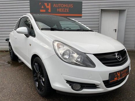 Opel Corsa - 1.4-16V Color Edition 100PK *STUURVERW.*STOELVERW.*PDC*AIRCO*OND. BOEKJES - 1