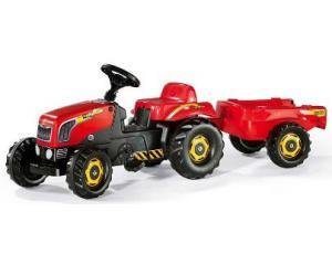 Rolly Toys 012121 RollyKid Traptractor + Aanhanger - 1