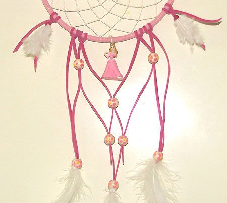 PRINSES DOORNROOSJE Dromenvanger / Dreamcatcher (Disney): Ring=13cm - Afbeelding 3
