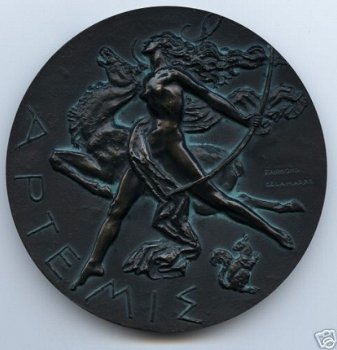 www.medals4trade.eu Promotion / Medaillon Penningen Munten Artemis iNumis Goldmedals TeFaF - 1