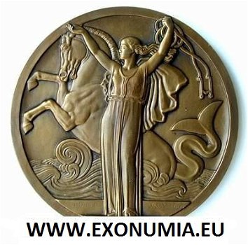 www.exonumia.eu promotion / Penningkunst / Medaillon / Penningen / TeFaF / Medals iNumis Goud - 1