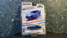1967 Ford Mustang Shelby GT500 blauw 1:64 Greenlight
