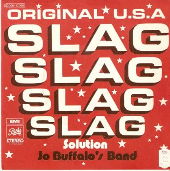 singel Jo Buffalo's band - Slag solution part 1 / slag solution part 2 - 1